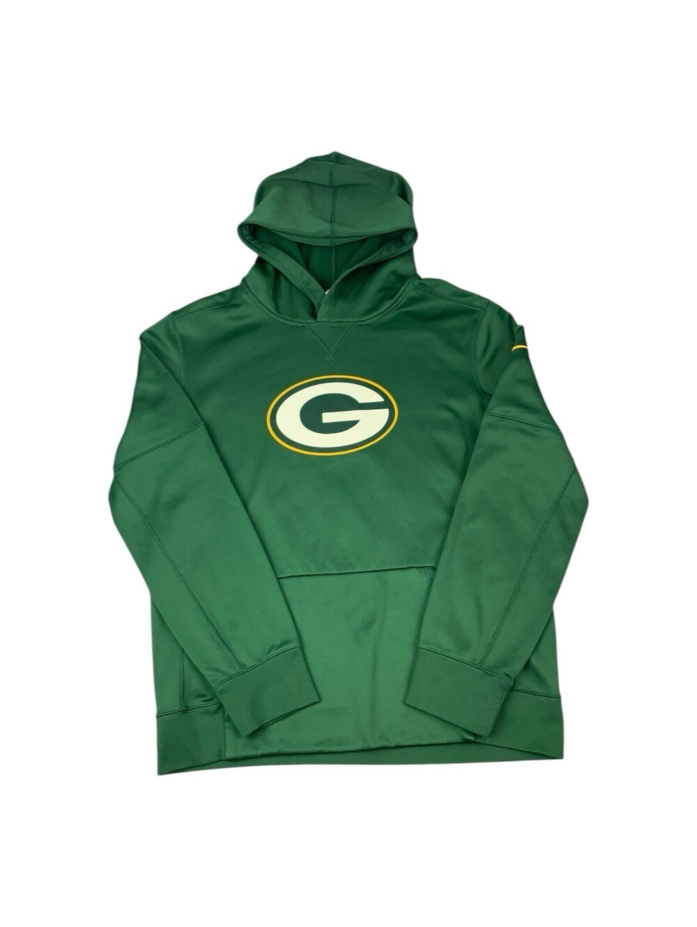 Nike Green Bay Packers Women’s Pullover Hoodie, Therma Fit, Green, Size XL